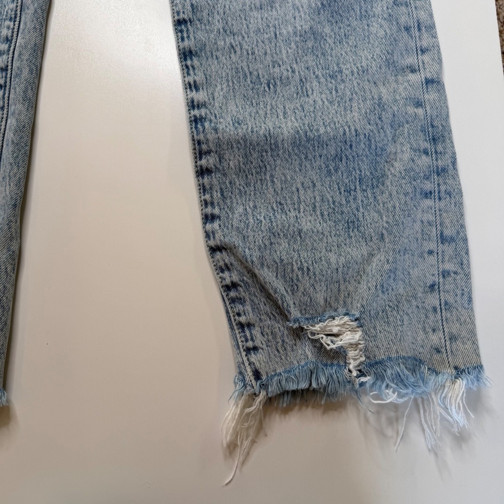 JOE'S JEANS The Luna Cigarette Ankle Light Wash High Rise Women's Size 29 FLAW - Picture 5 of 9